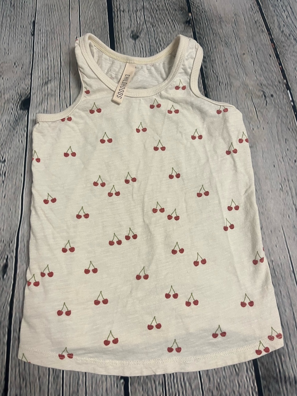 Childhoods cherry tank top size 8/9